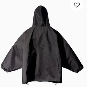 Yeezy Gap Limited Edition T Cut Parka Magnet Closure True Black Men's Size Small